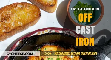 Cast Iron Cleaning: Removing Burnt Cheese with Ease