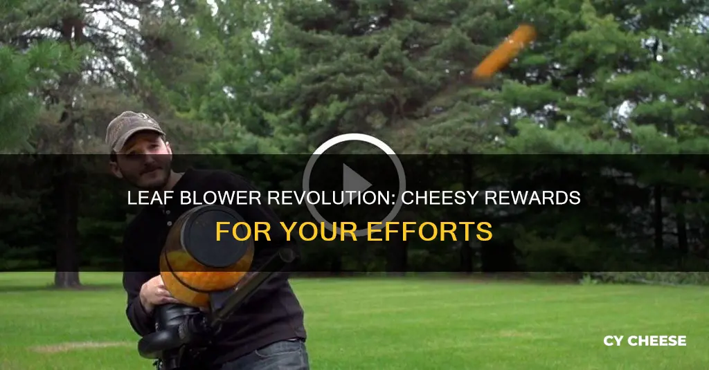 how to get cheese in leaf blower revolution