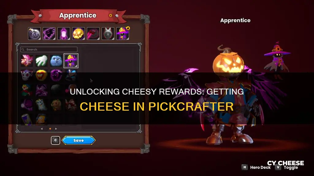 how to get cheese in pickcrafter