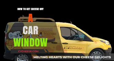 Cleaning Cheese Off Car Windows: Effective Solutions