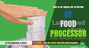 Easily Remove Cheese from Your Food Processor
