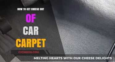 Removing Cheese Stains from Your Car Carpet