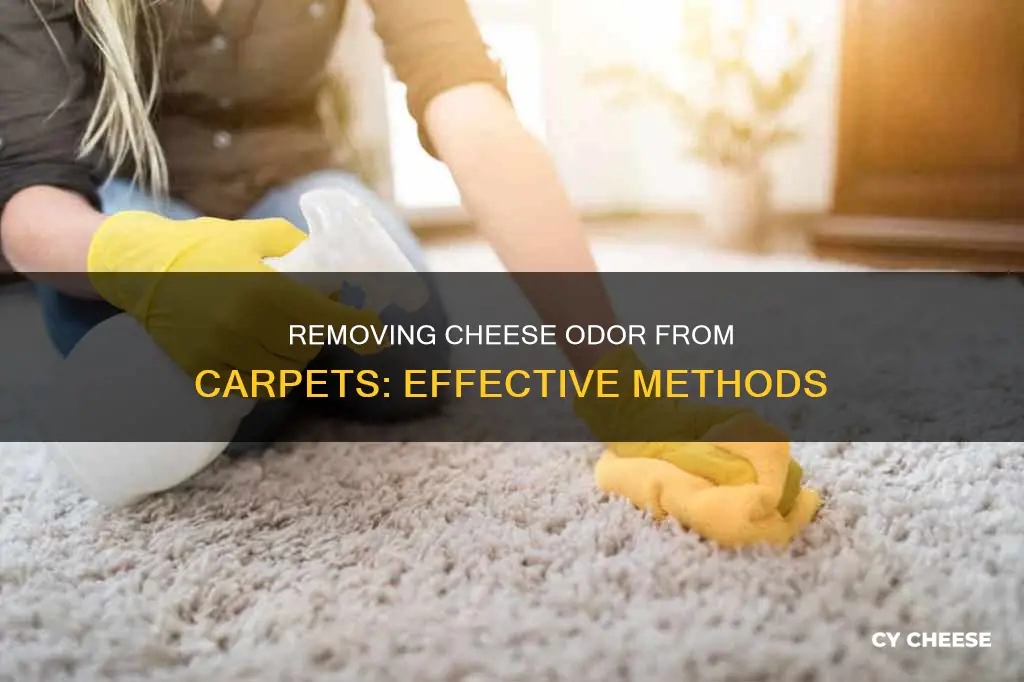 how to get cheese smell out of carpet