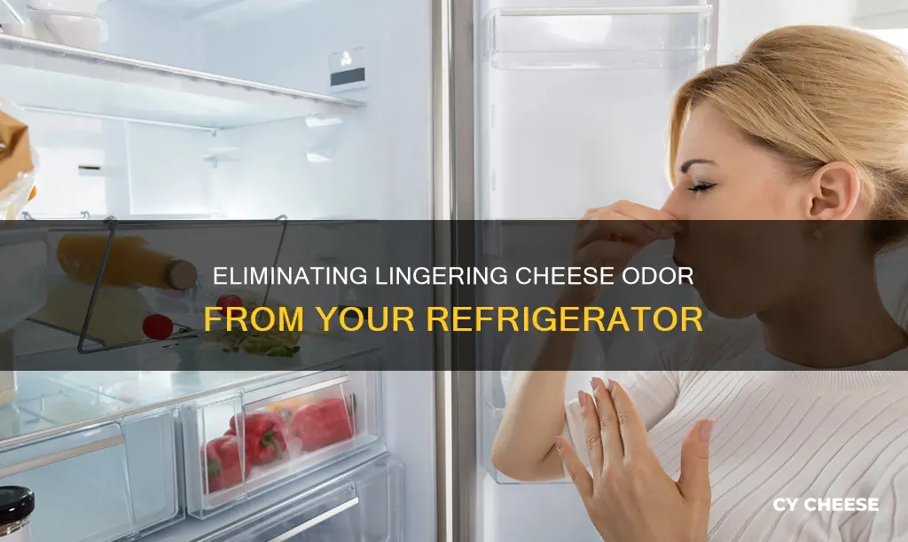 how to get cheese smell out of fridge