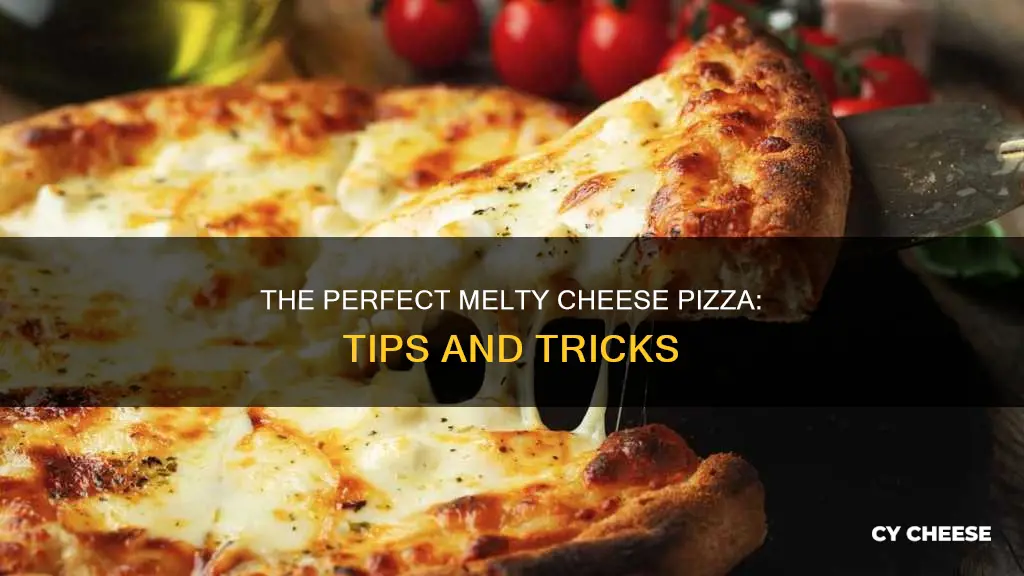 how to get cheese to melt on pizza