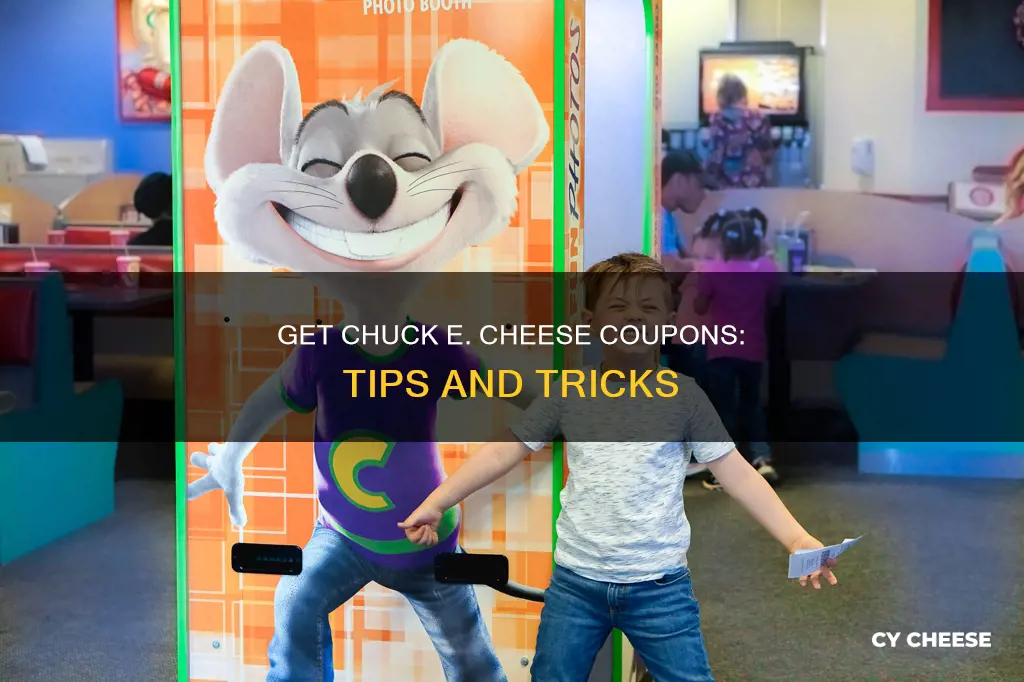 how to get chuck e cheese coupons