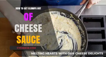 Cheese Sauce Clumps: Tips to Avoid a Gooey Mess