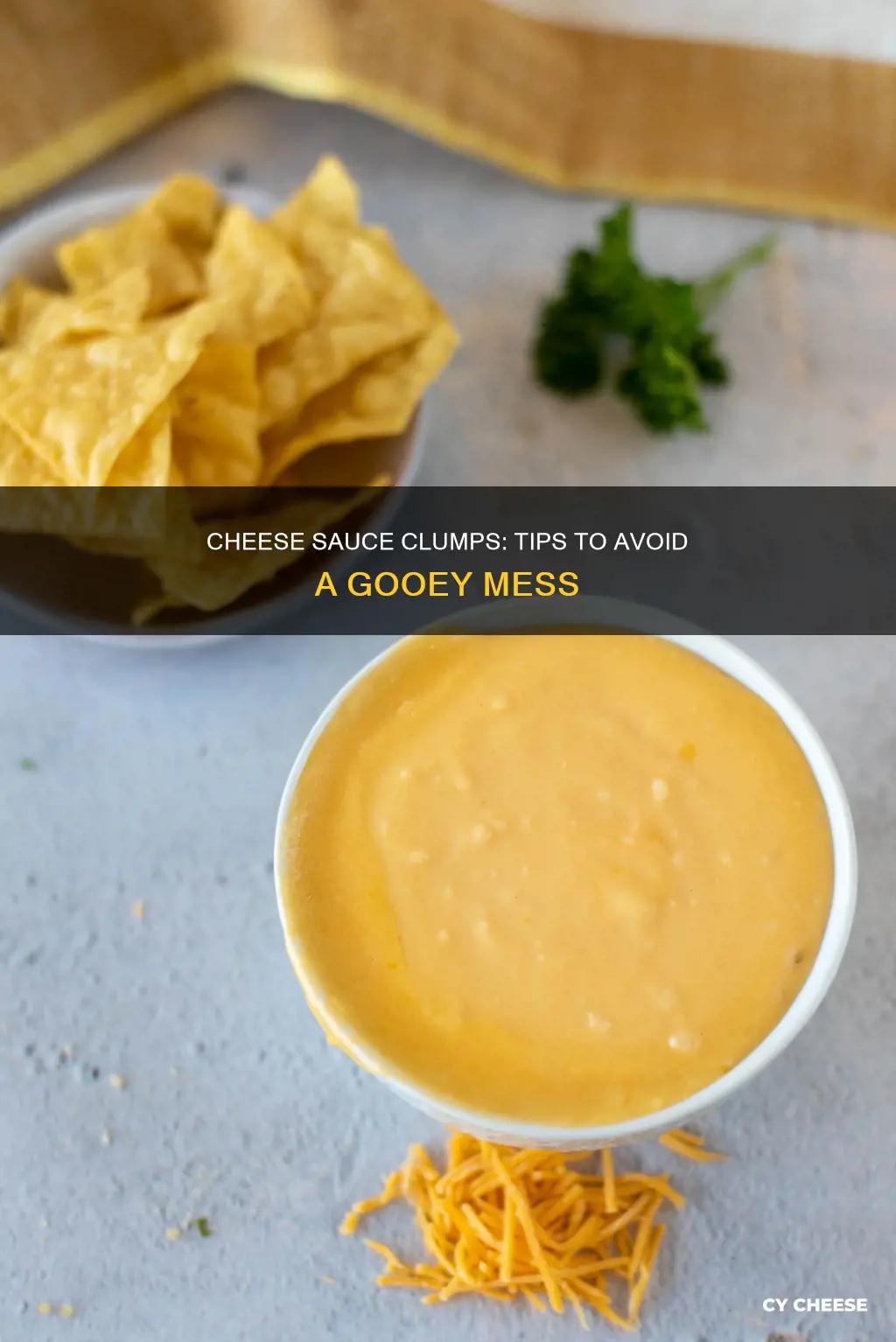 how to get clumps out of cheese sauce