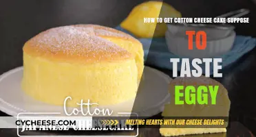 Cotton Cheesecake: Mastering the Egg-cellent Balance