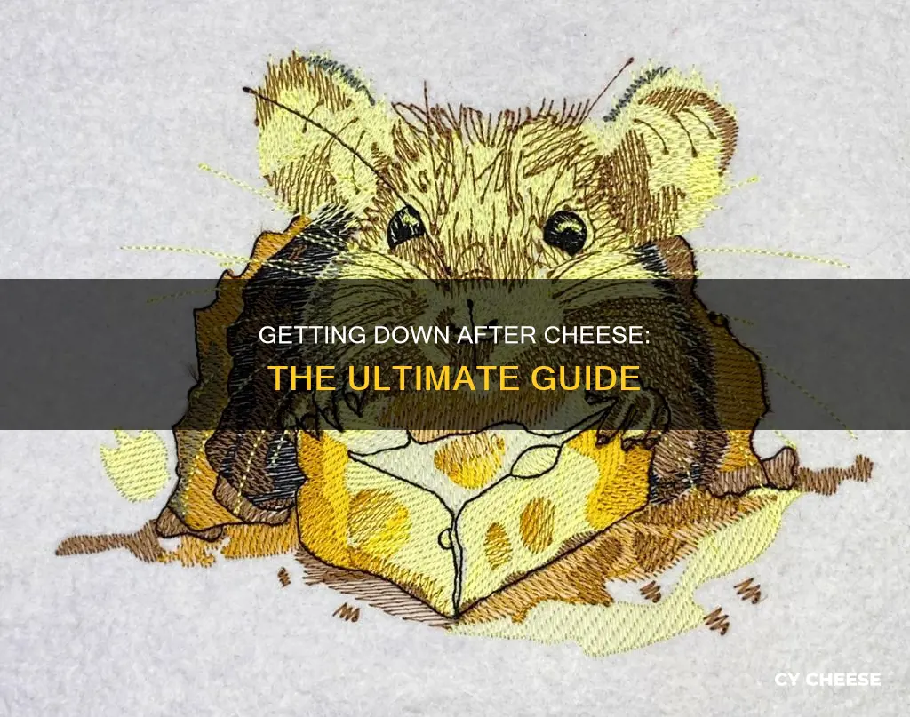 how to get down after you get cheese