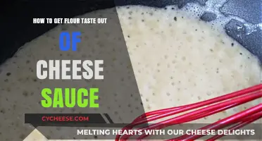 Eliminating Flour Taste from Your Cheesy Sauce