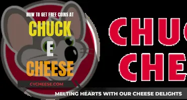 Chuck E Cheese: Free Coins and Fun