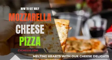 The Art of Holy Mozzarella Cheese Pizza Perfection