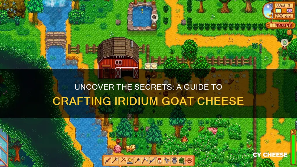 how to get iridium goat cheese