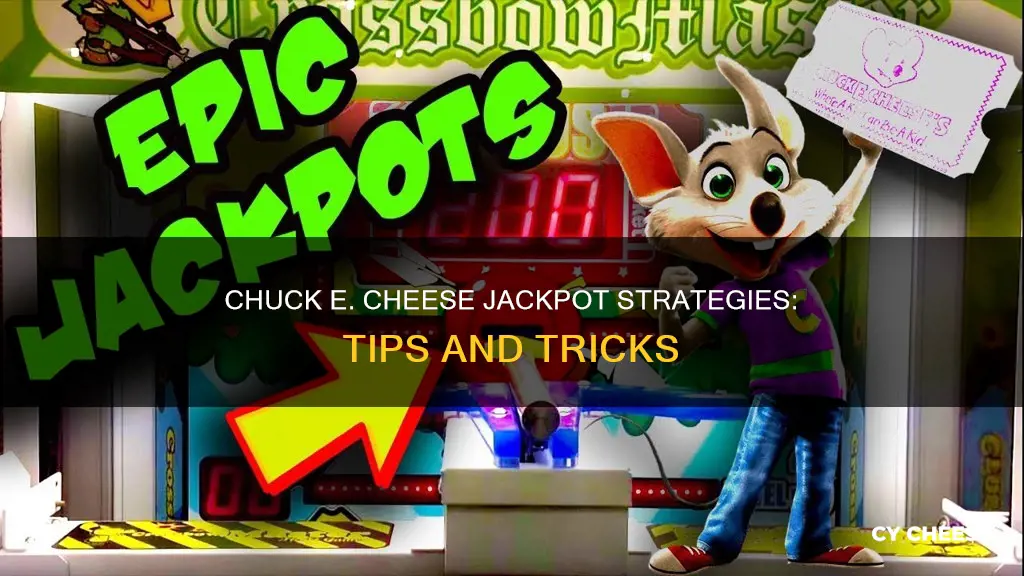 how to get jackpots at chuck e cheese