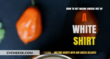 Effective Stain Removal: Nacho Cheese on White Shirts