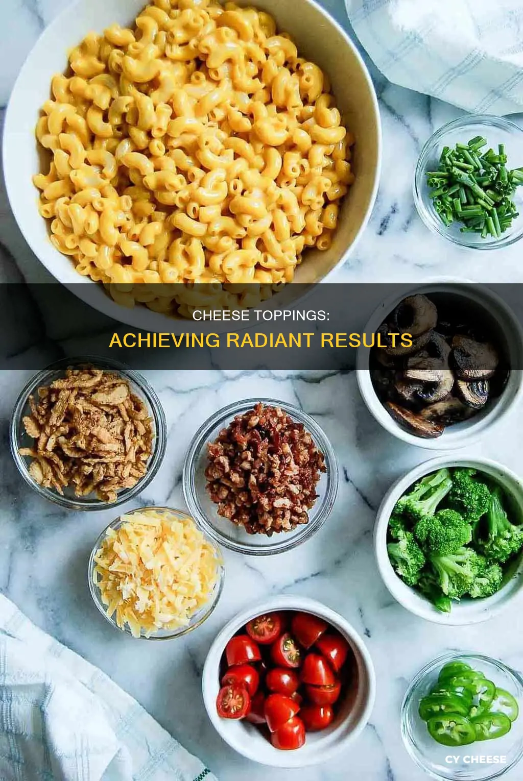 how to get radiant cheese toppings