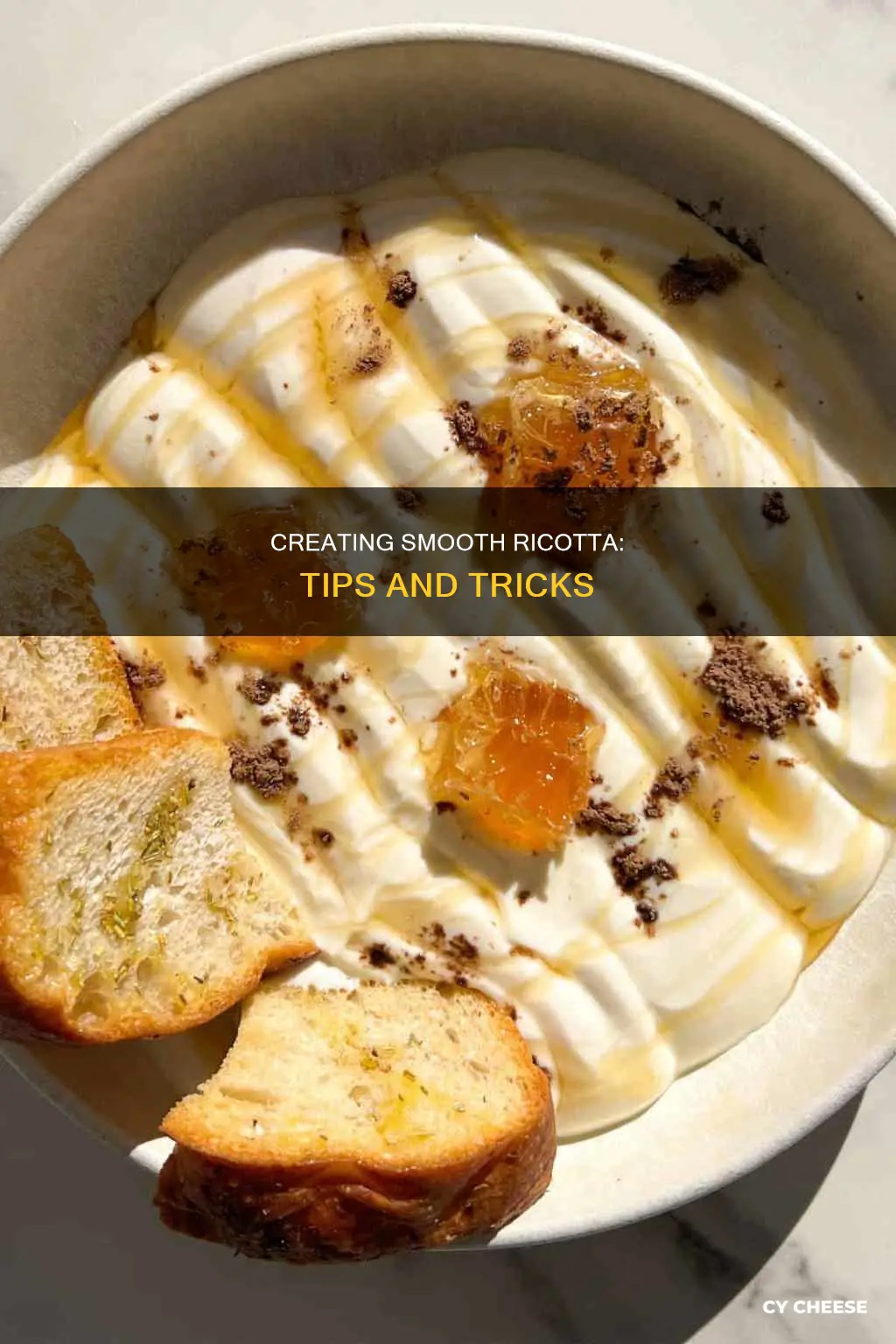 how to get ricotta cheese smooth