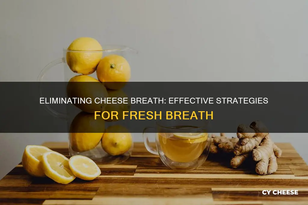 how to get rid of cheese breath