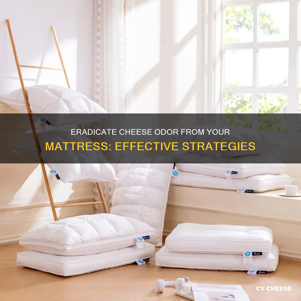 how to get rid of cheese smell from mattress