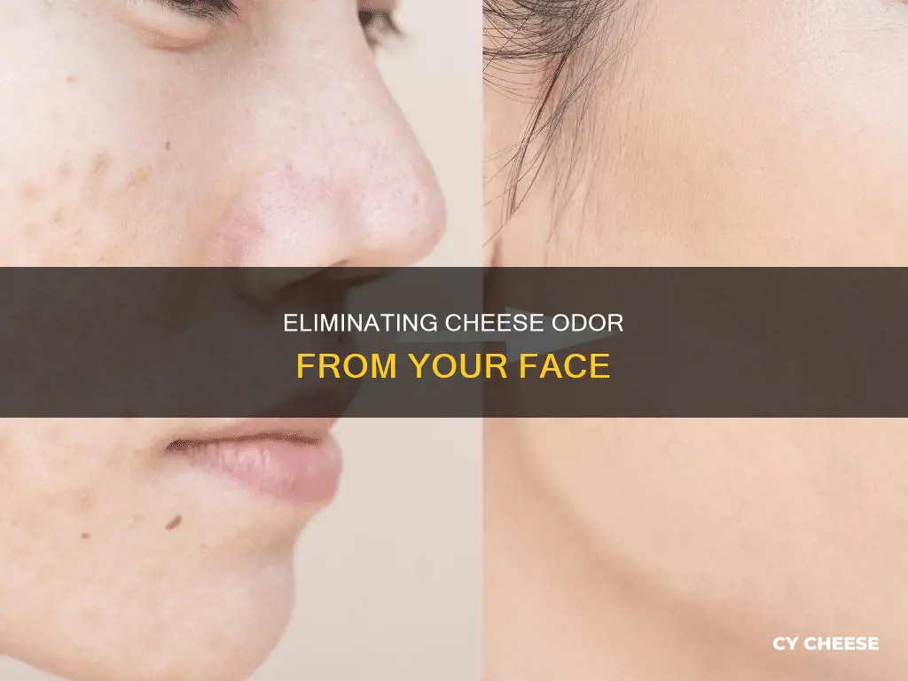 how to get rid of cheese smell on face