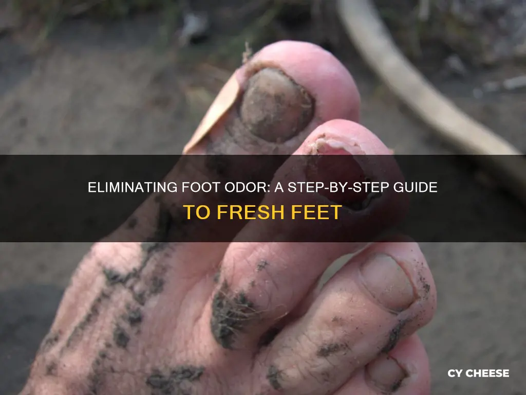 how to get rid of foot cheese