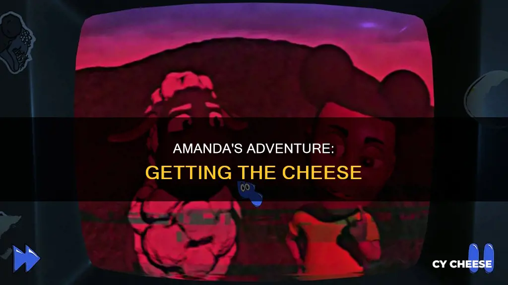 how to get the cheese in amanda the adventurer