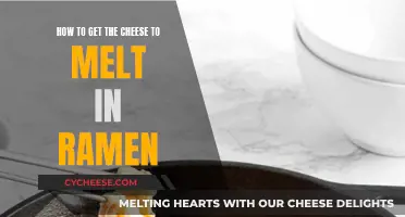 Melted Cheese in Ramen: Achieving the Ultimate Comfort Food