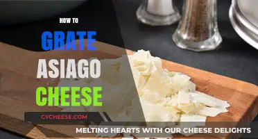 Mastering the Art of Grating Asiago Cheese: Tips and Techniques