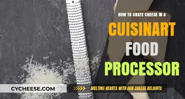 Effortlessly Grate Cheese Using Your Cuisinart Food Processor: A Quick Guide