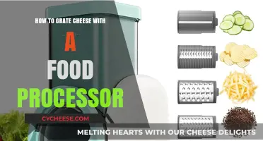 Effortlessly Grate Cheese: Food Processor Tips for Perfect Shreds