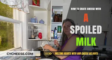 Creative Cheese Grating: Using Spoiled Milk for Unique Culinary Adventures