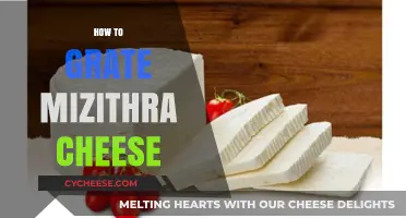 Mastering Mizithra: A Step-by-Step Guide to Grating This Greek Cheese