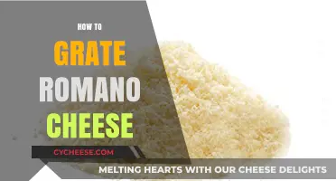 Mastering the Art of Grating Romano Cheese: Tips and Techniques