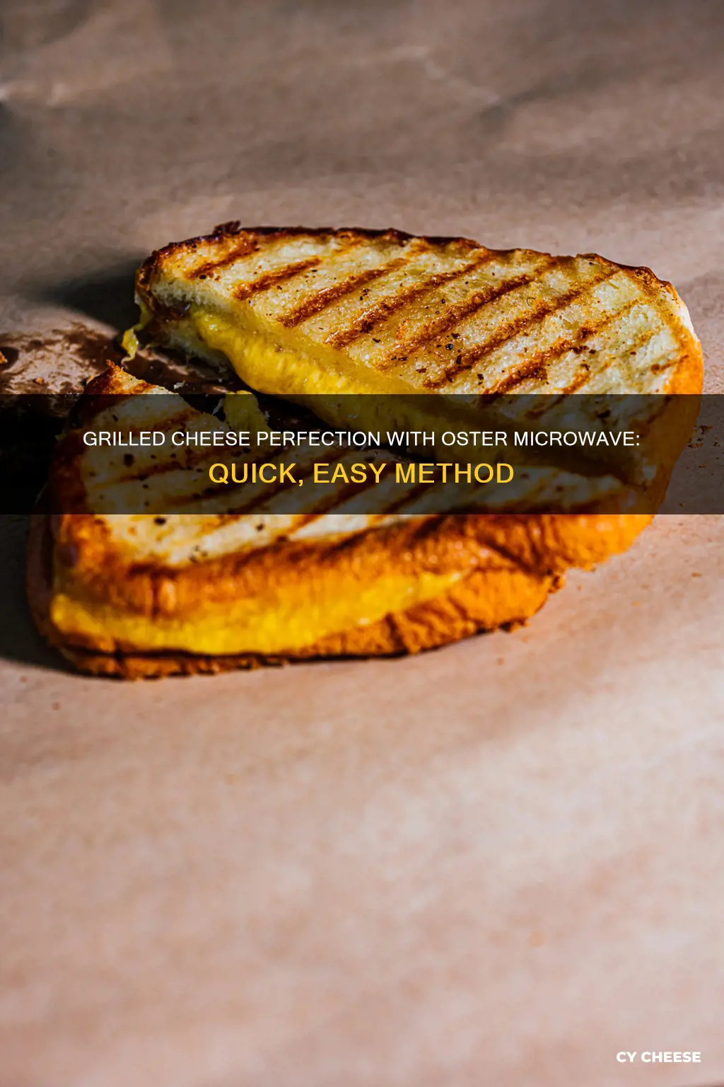 how to grill cheese with oster microwave