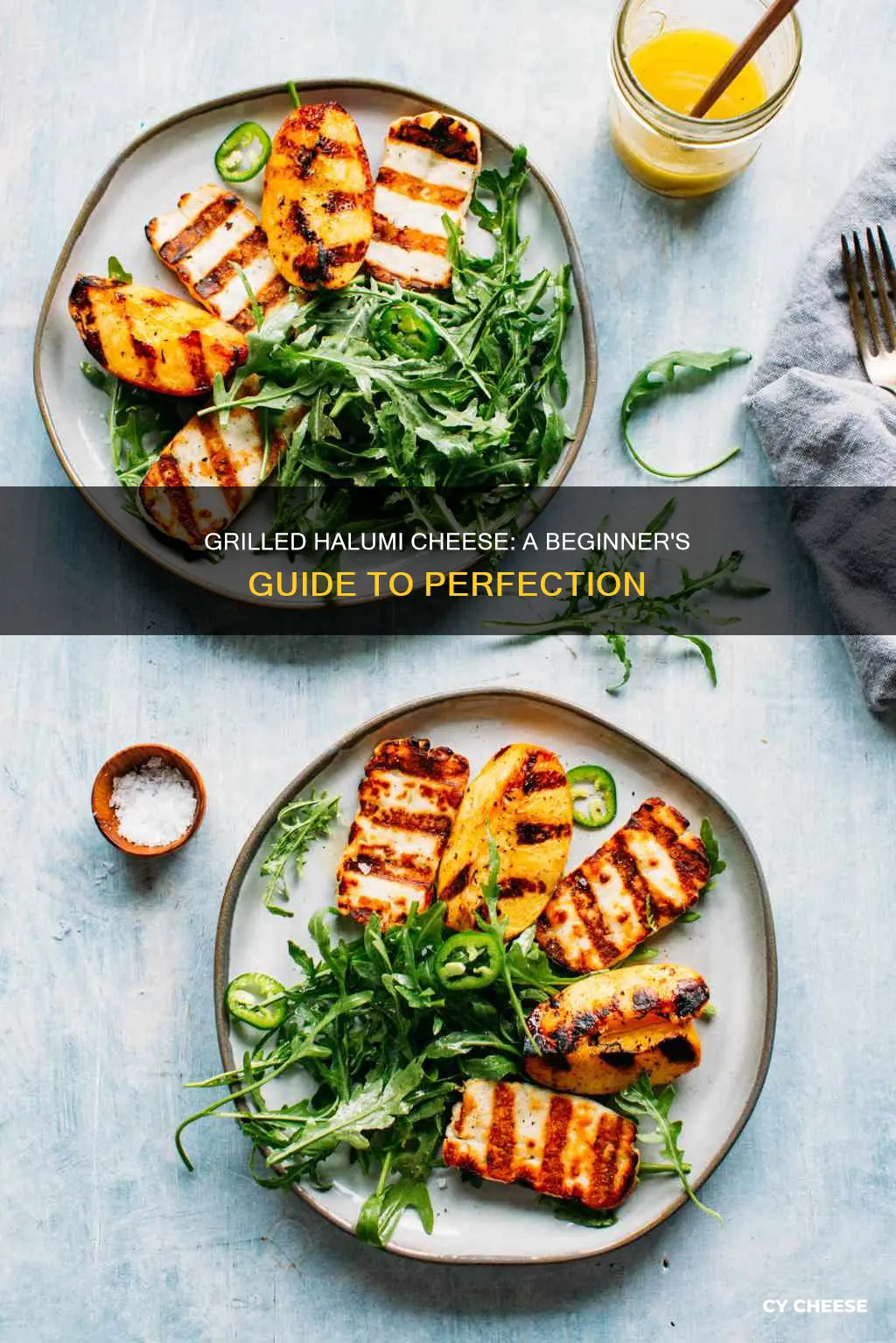 how to grill halumi cheese