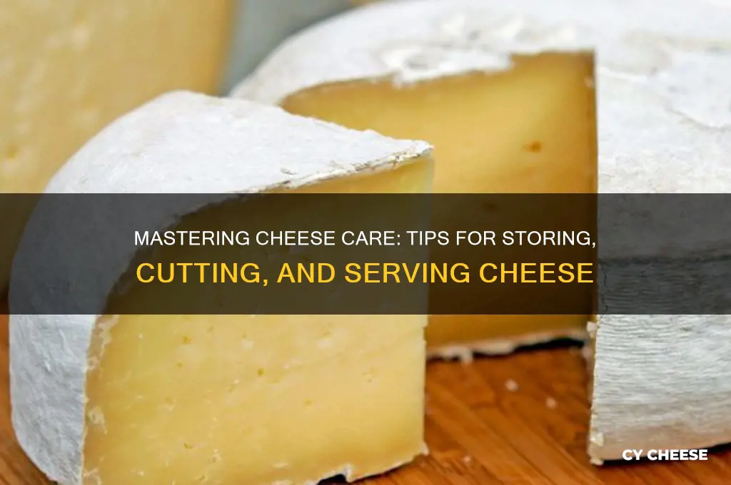 how to handle cheese