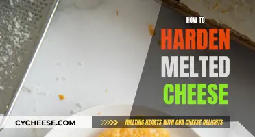 Harden Melted Cheese: Quick and Easy Tricks to Try