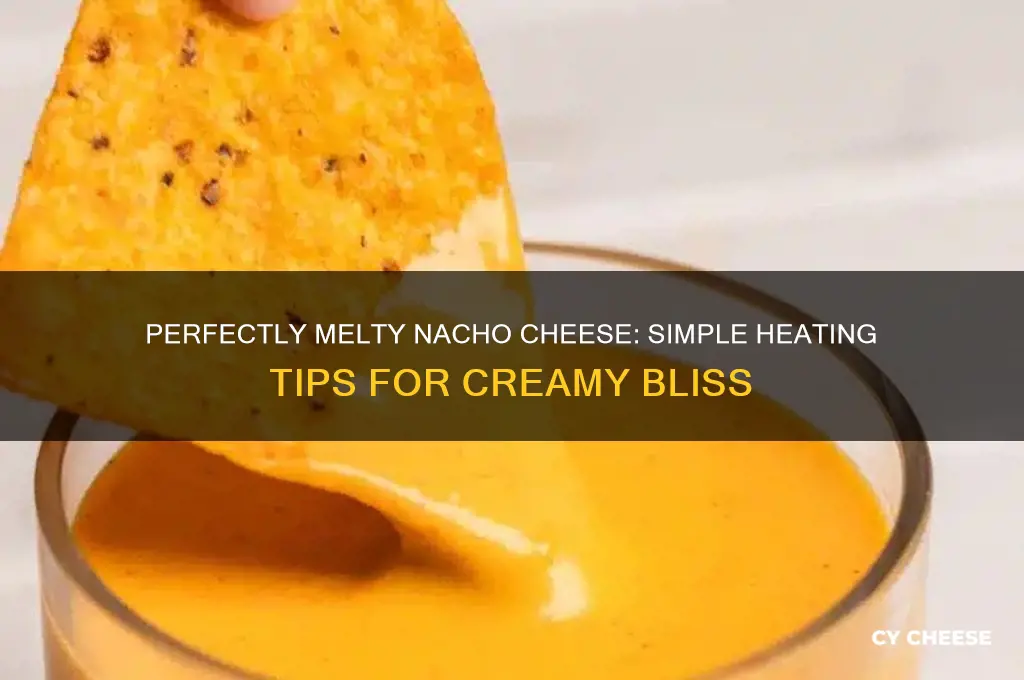 how to heat nacho cheese