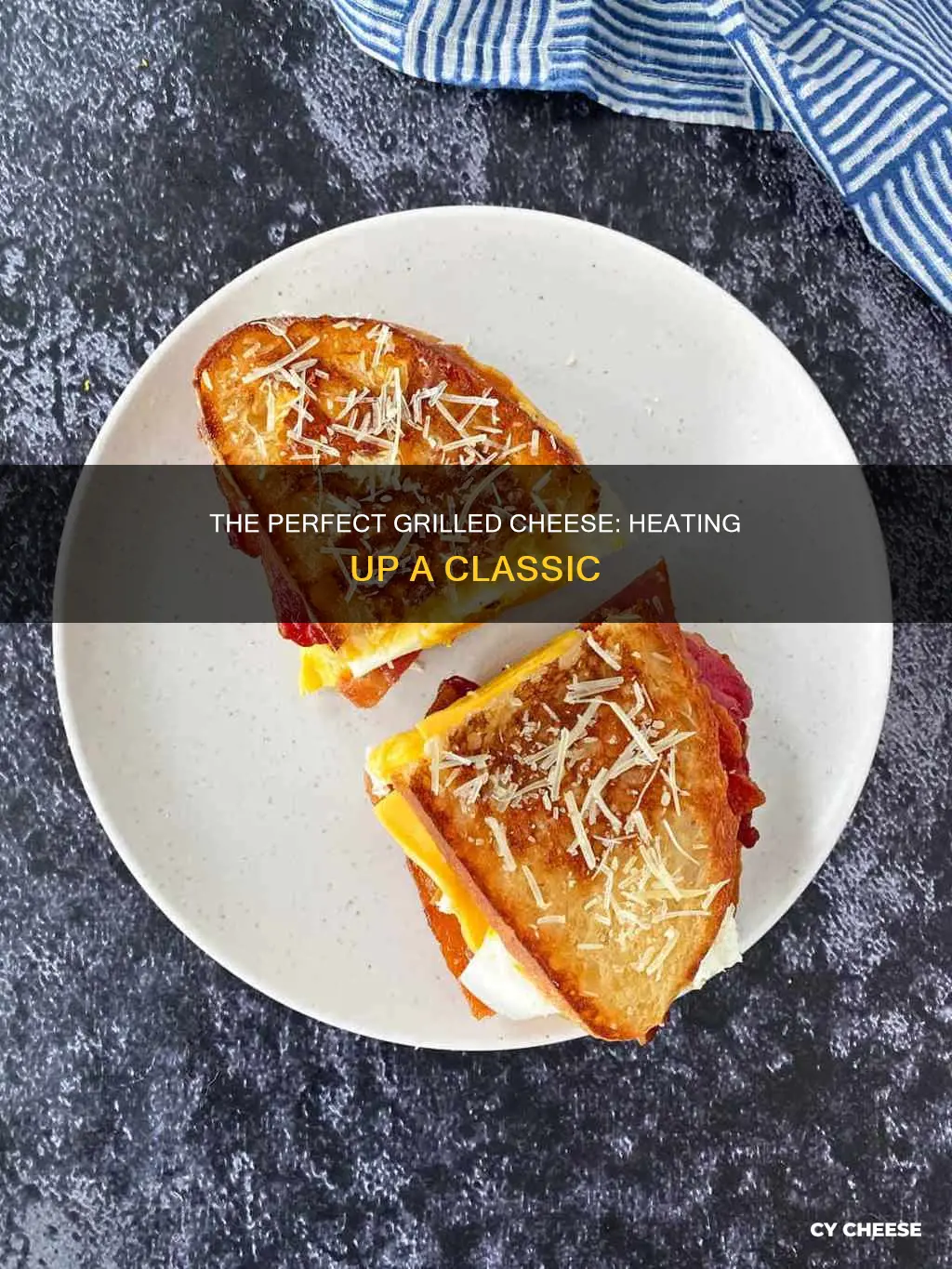 how to heat up a grilled cheese