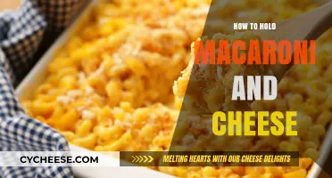 The Best Way to Hold Macaroni and Cheese