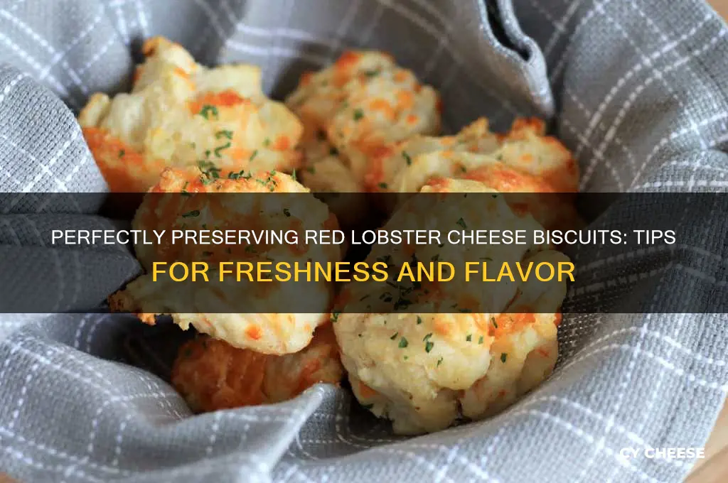 how to how to store red lobster cheese biscuits