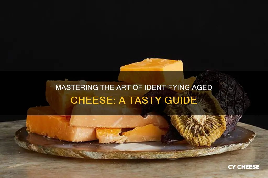how to identify aged cheese