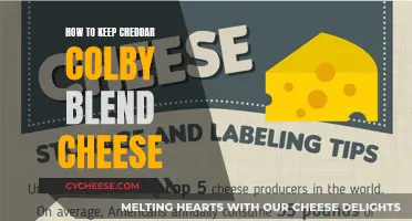 Mastering Cheddar-Colby Blend: Tips for Long-Lasting Cheese