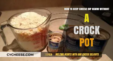 Easy Ways to Keep Your Cheese Dip Warm Without a Crock Pot