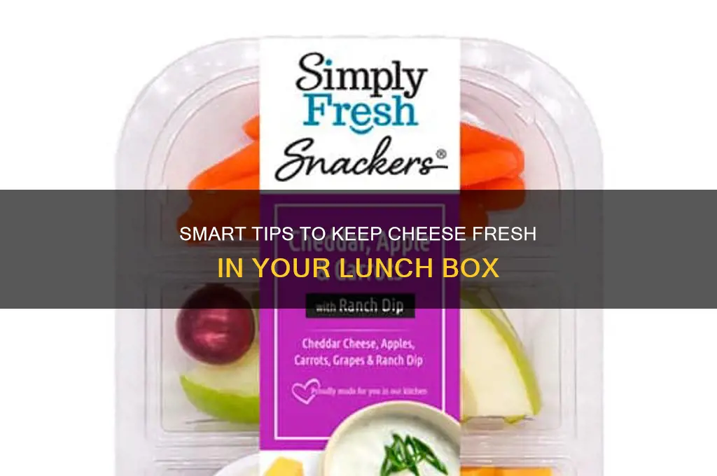 how to keep cheese fresh in lunch box