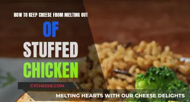 Keep Chicken Cheese-Filled: Prevent Melting Mess
