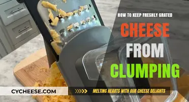 Prevent Clumping: Tips for Storing Freshly Grated Cheese Perfectly