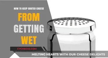 Keep Grated Cheese Fresh: Avoid the Soggy Mess