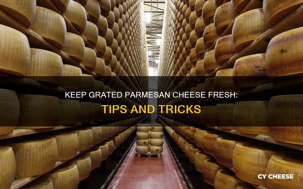 how to keep grated parmesan cheese fresh